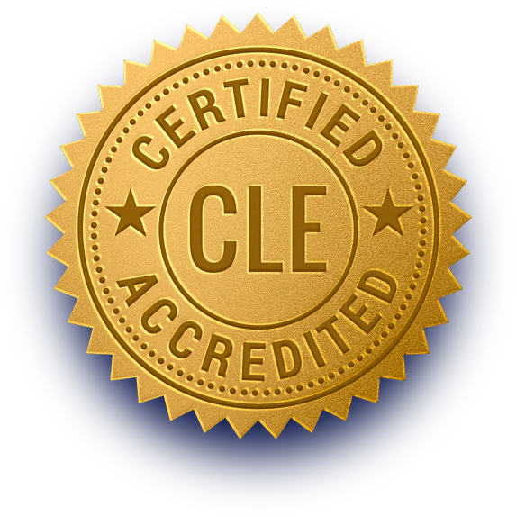 Certified CLE Accredited Seal