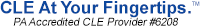 CLE At Your Fingertips