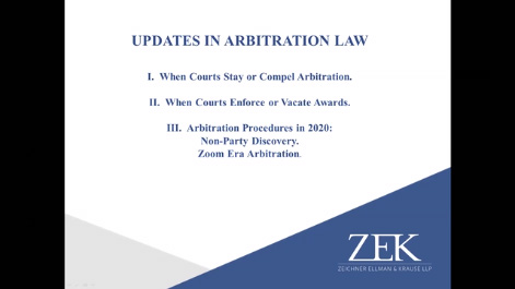 Update in Arbitration Law Thumbnail