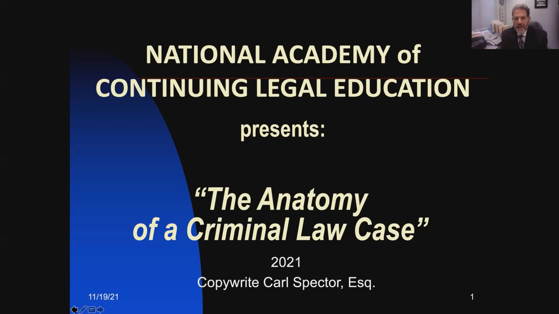 The Anatomy of a Criminal Law Case Thumbnail