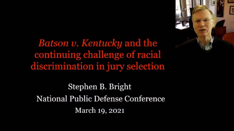 Batson v. Kentucky and the Continuing Challenge of Racial Discrimination in Jury Selection Thumbnail