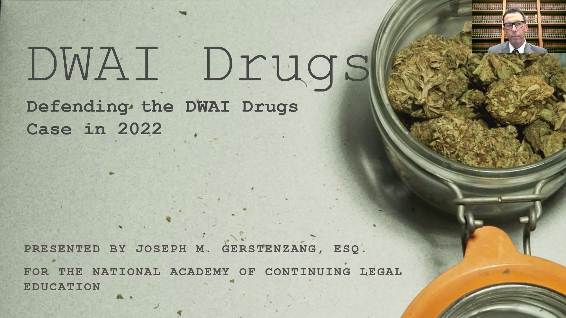 Defending DWAI Drug Cases Thumbnail