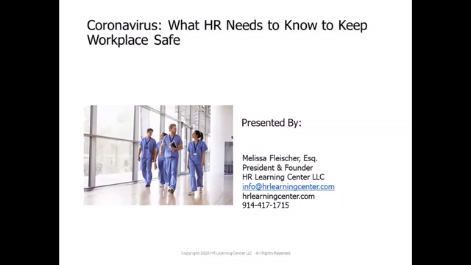 Coronavirus: What You Need to Know to Keep the Workplace Safe Thumbnail