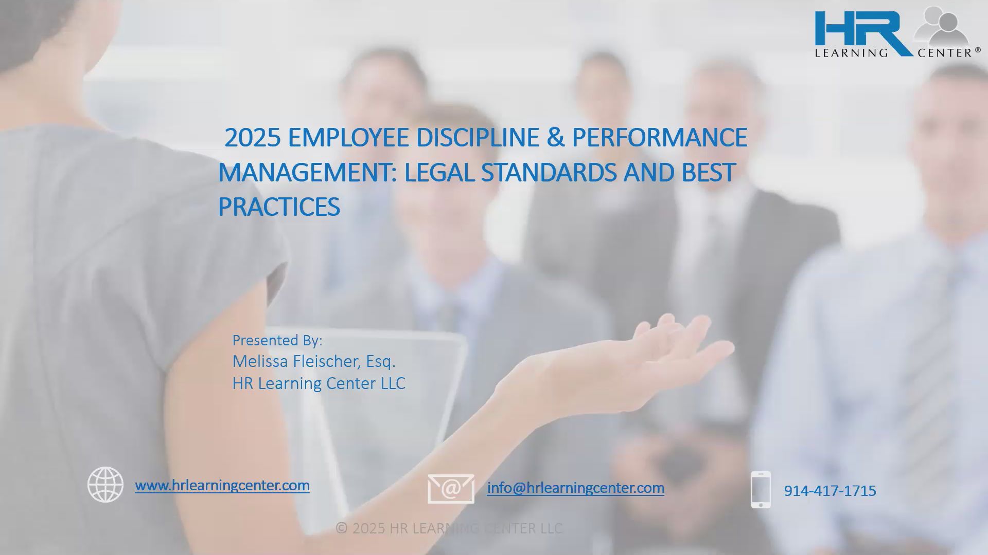 Employee Discipline & Performance Management: Legal Standards and Best Practices Thumbnail