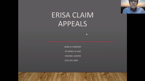 ERISA Claim Appeals Thumbnail