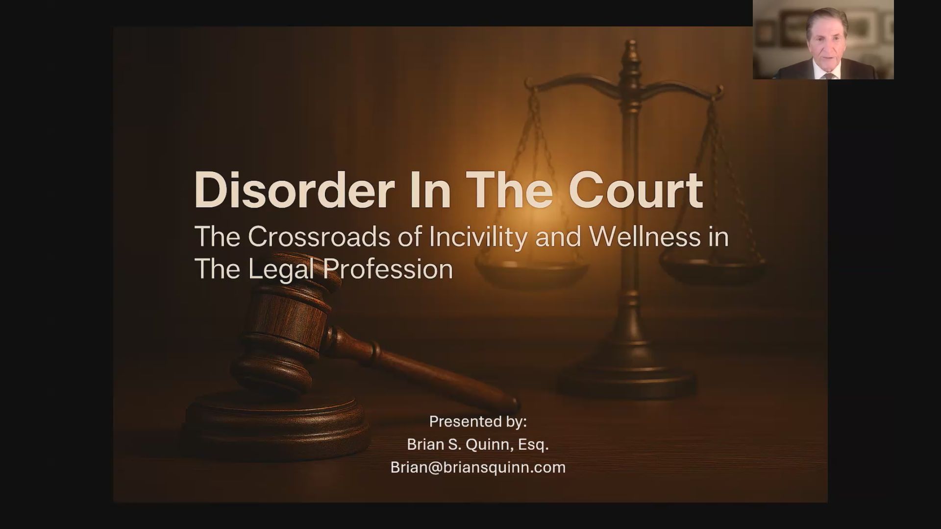 Disorder in the Court: The Crossroads of Incivility and Wellness in the Legal Profession Thumbnail