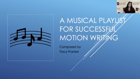 A Musical Playlist for Successful Motion Writing Thumbnail