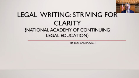 Legal Writing: Striving for Clarity Thumbnail