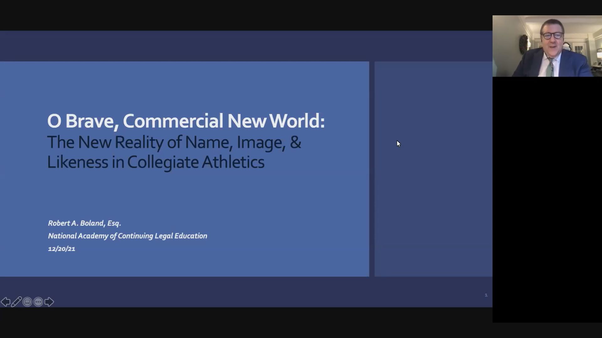 Oh Brave Commercial New World: The New Reality of Name, Image, and Likeness in Collegiate Athletics Thumbnail