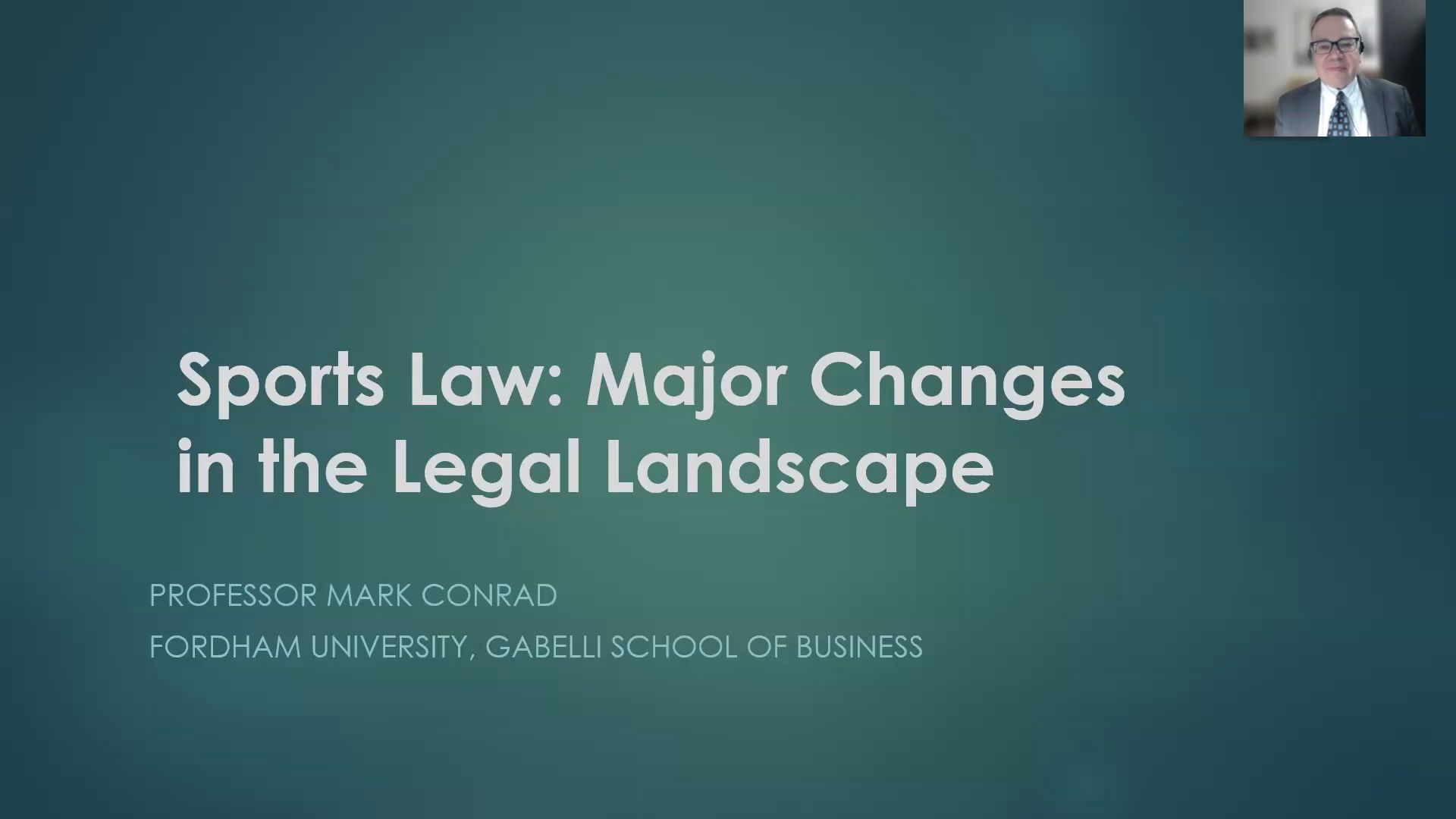The Evolving Landscape of Sports Law: Litigation, Labor, and Regulation Across College and Professional Sports Thumbnail