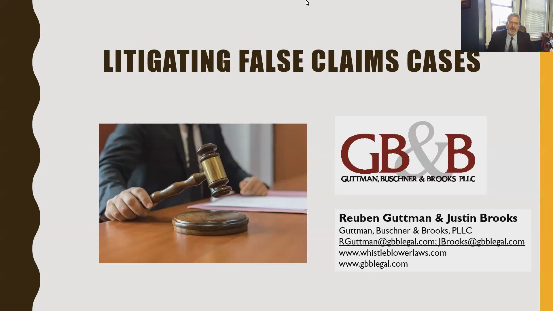 Litigating False Claims Act Cases Thumbnail